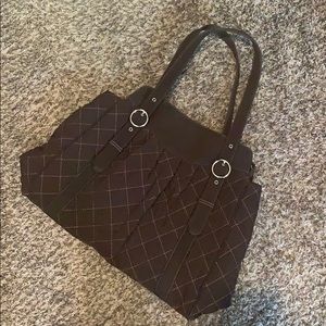 Large Vera Bradley Computer Tote